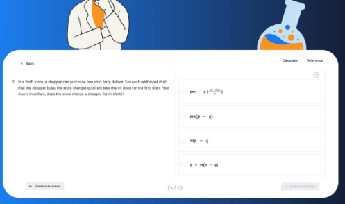 Online learning interface